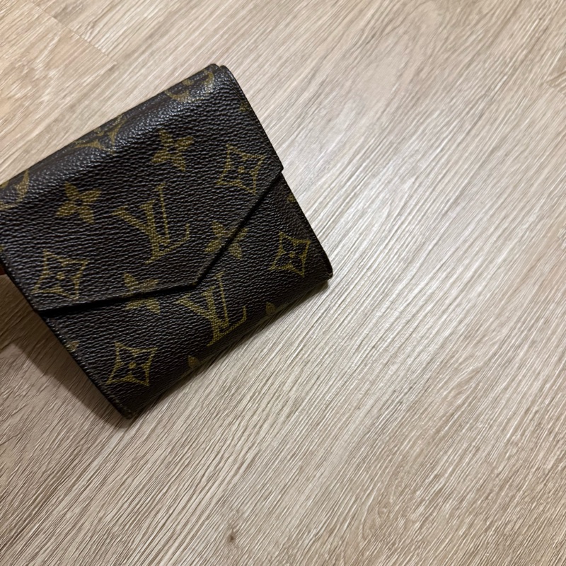 瑞奇二手精品 Louis Vuitton 老花 信封短夾 美品-4