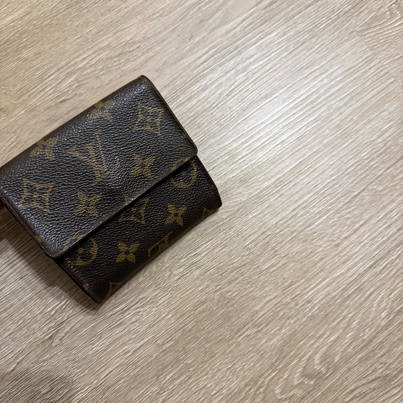 瑞奇二手精品 Louis Vuitton 老花 信封短夾 美品-3