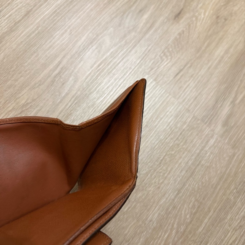 瑞奇二手精品 Louis Vuitton 老花 信封短夾 美品-6