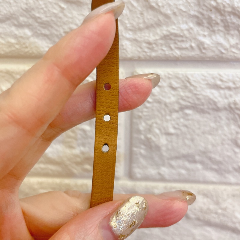 平台最低價近新閒置✨ 愛馬仕Hermès Behapi Double Tour三圈手環/黑銀/褐色-12