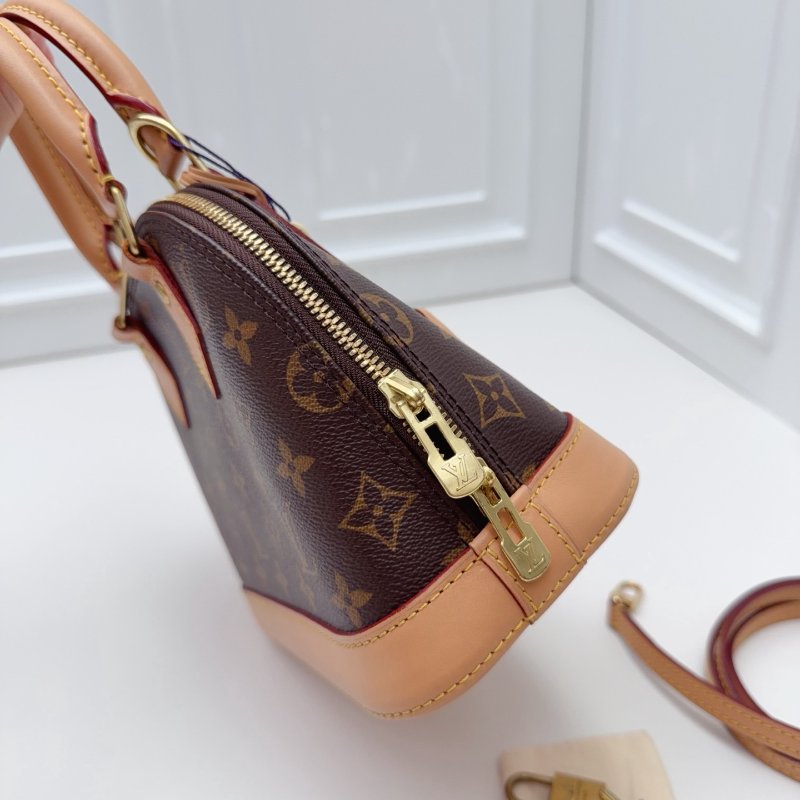 芯片款 路易威登/Louis Vuitton Alma BB貝殼包-3