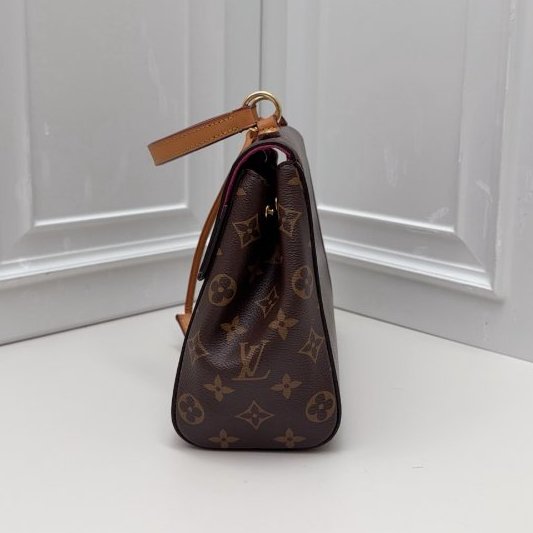 芯片款 路易威登/Louis Vuitton 老花Cluny BB克魯尼 手提肩背包-2