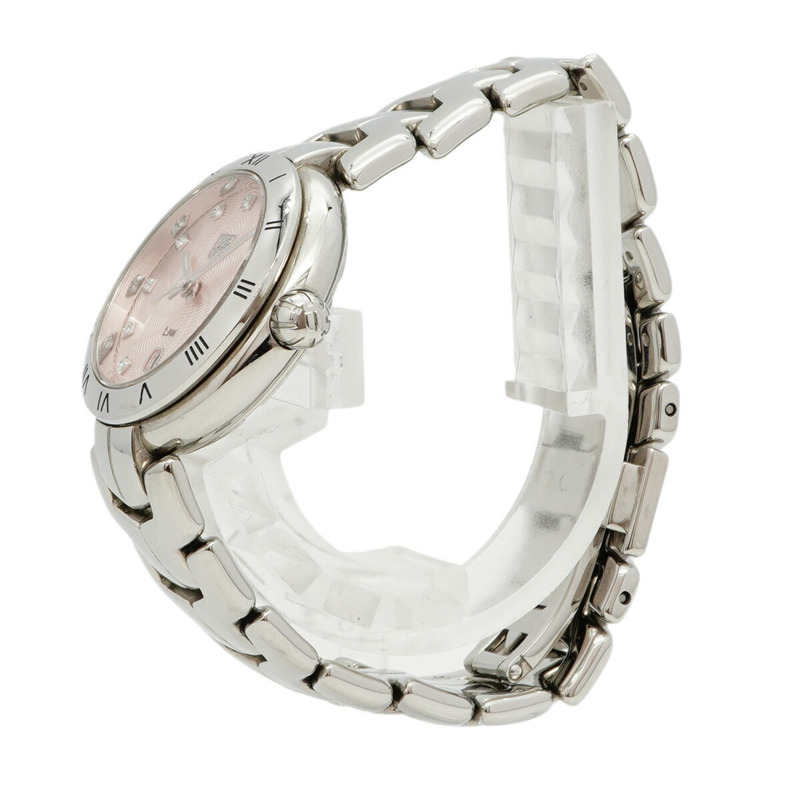 TAG Heuer Link WAT1415 粉紅錶盤小姐腕錶-1