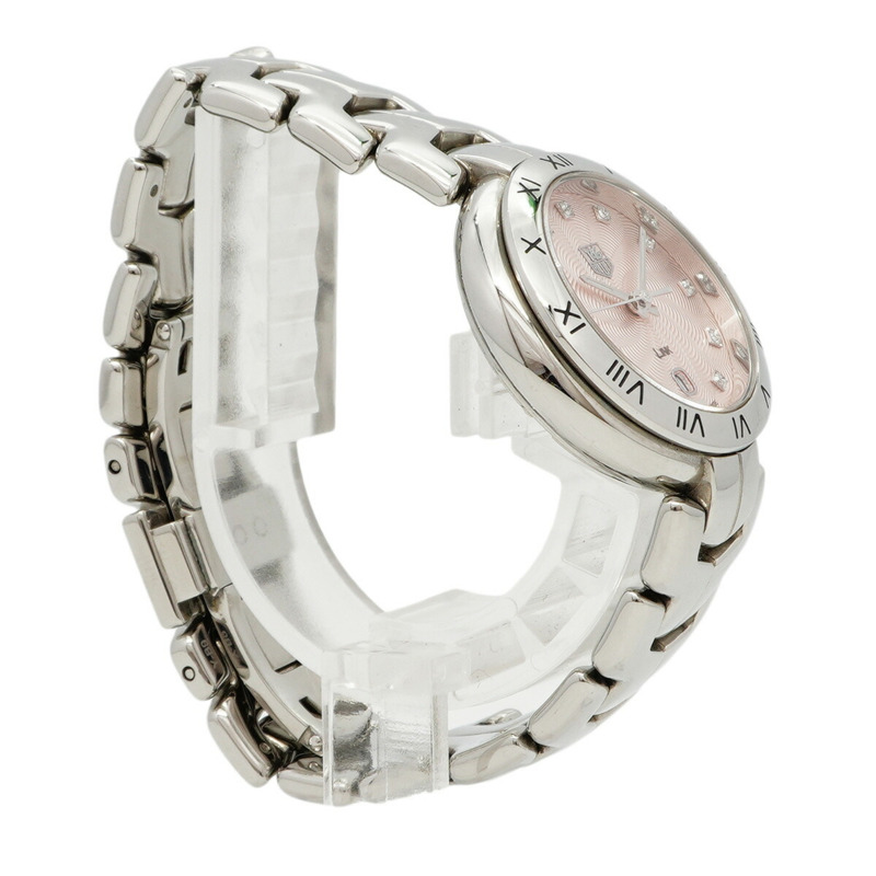 TAG Heuer Link WAT1415 粉紅錶盤小姐腕錶-2