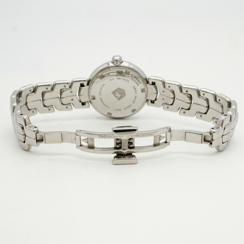 TAG Heuer Link WAT1415 粉紅錶盤小姐腕錶-3