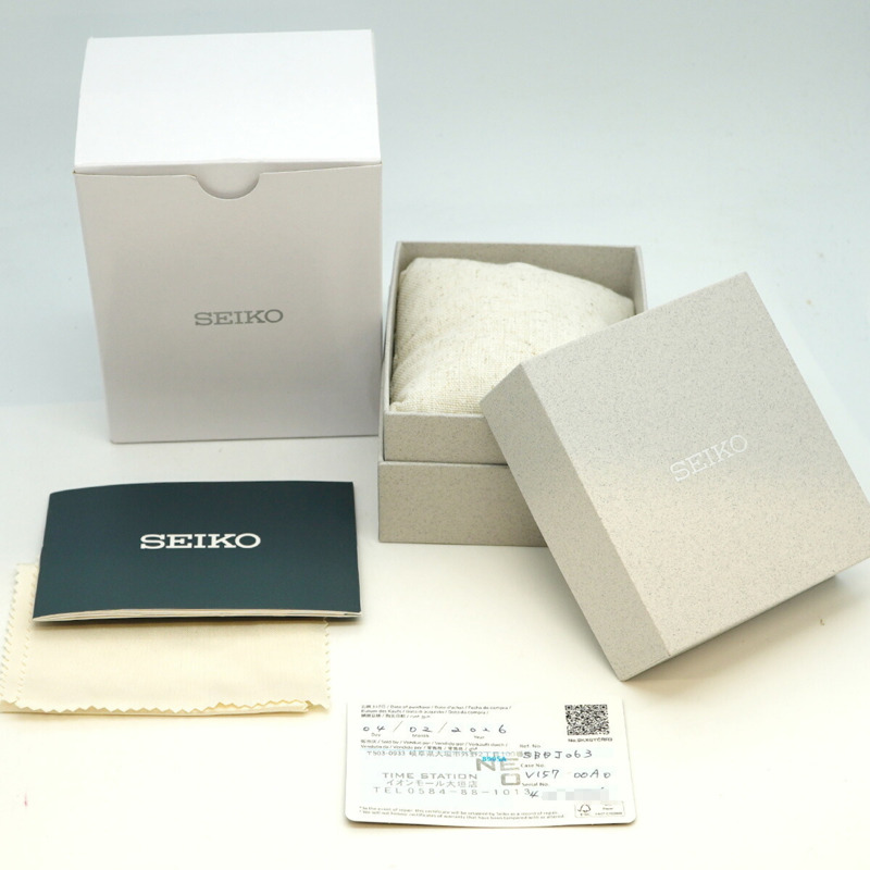 精工 Prospex SBDJ063 V157-00A0 黑色錶盤男士腕錶-9