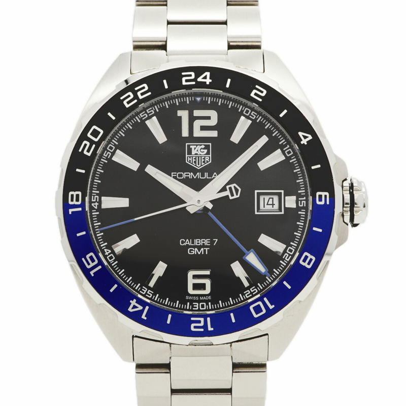 TAG Heuer Formula 1 WAZ211A 黑色錶盤男士腕錶-0