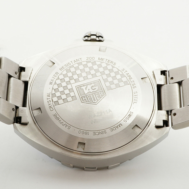 TAG Heuer Formula 1 WAZ211A 黑色錶盤男士腕錶-4