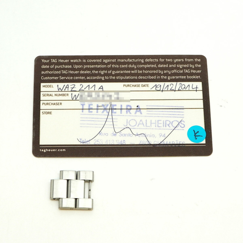 TAG Heuer Formula 1 WAZ211A 黑色錶盤男士腕錶-9