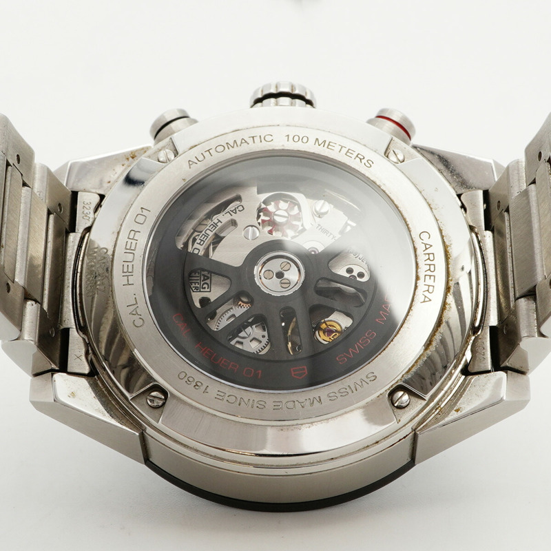 TAG Heuer 豪雅卡萊拉 CAR201Z 黑色錶盤男士腕錶-4