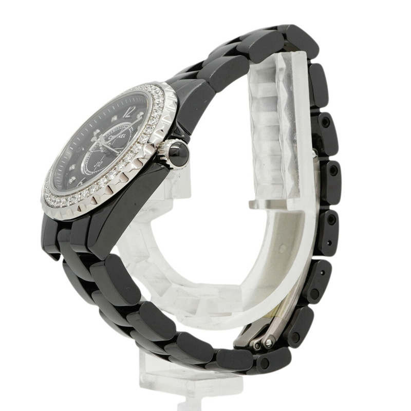 香奈兒 J12 H2571 黑色錶盤小姐腕錶-1