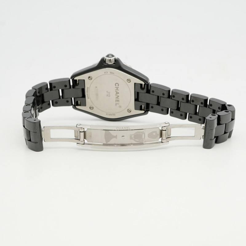 香奈兒 J12 H2571 黑色錶盤小姐腕錶-3