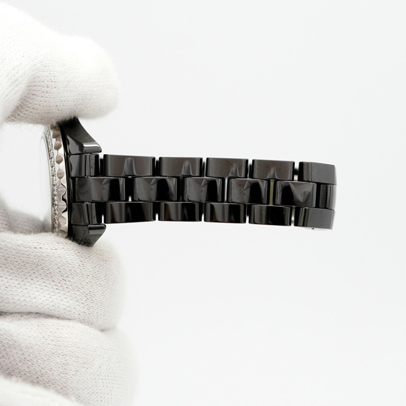 香奈兒 J12 H2571 黑色錶盤小姐腕錶-5