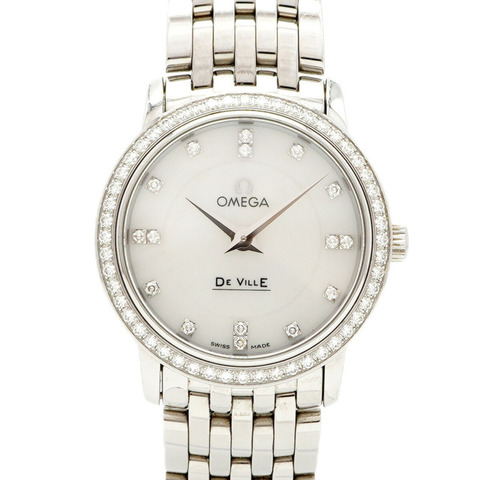 歐米茄碟飛系列 413.15.27.60.55.001 白色錶盤女錶