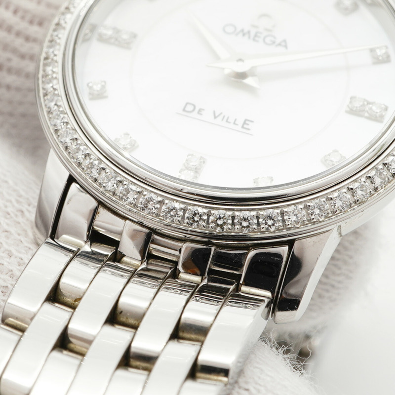 歐米茄碟飛系列 413.15.27.60.55.001 白色錶盤女錶-6