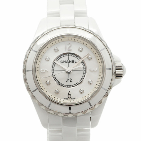 香奈兒 J12 H2570 白色錶盤女錶