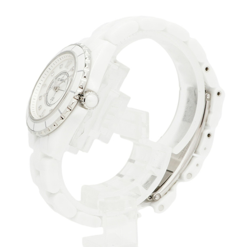 香奈兒 J12 H2570 白色錶盤女錶-1