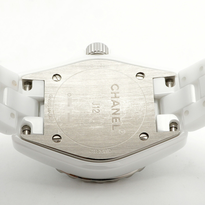 香奈兒 J12 H2570 白色錶盤女錶-4