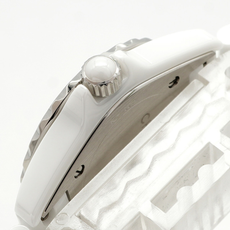 香奈兒 J12 H2570 白色錶盤女錶-7
