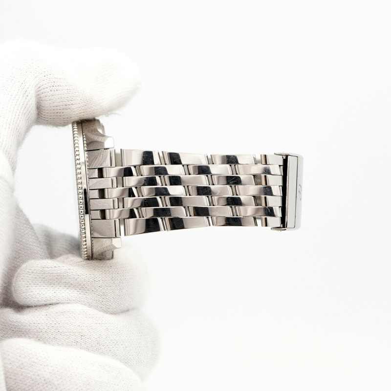 百年靈 Navitimer A17326 綠色錶盤男士腕錶-5