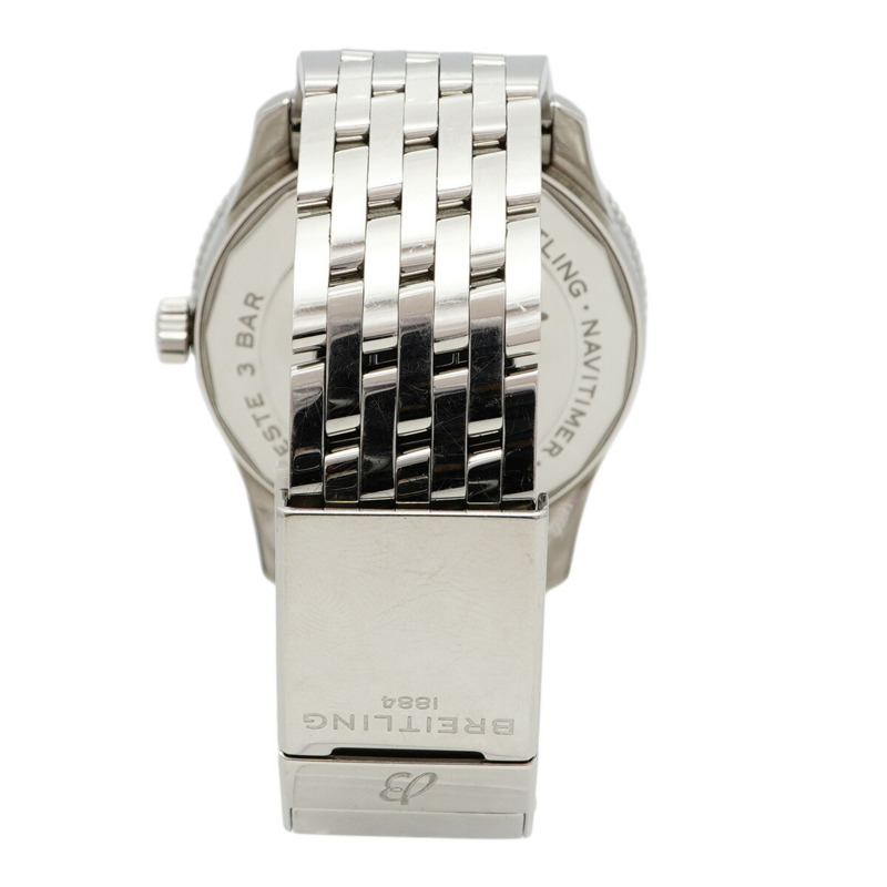 百年靈 Navitimer A17326 綠色錶盤男士腕錶-7