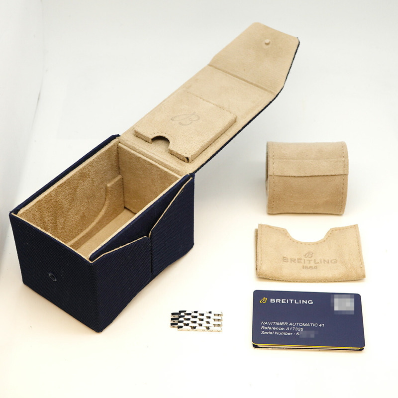 百年靈 Navitimer A17326 綠色錶盤男士腕錶-9