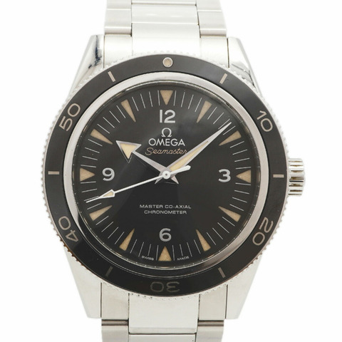 歐米茄海馬系列 233.30.41.21.01.001 黑色錶盤男士腕錶