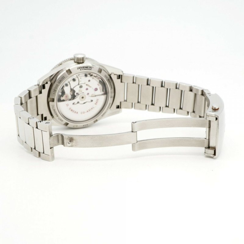 歐米茄海馬系列 233.30.41.21.01.001 黑色錶盤男士腕錶-3