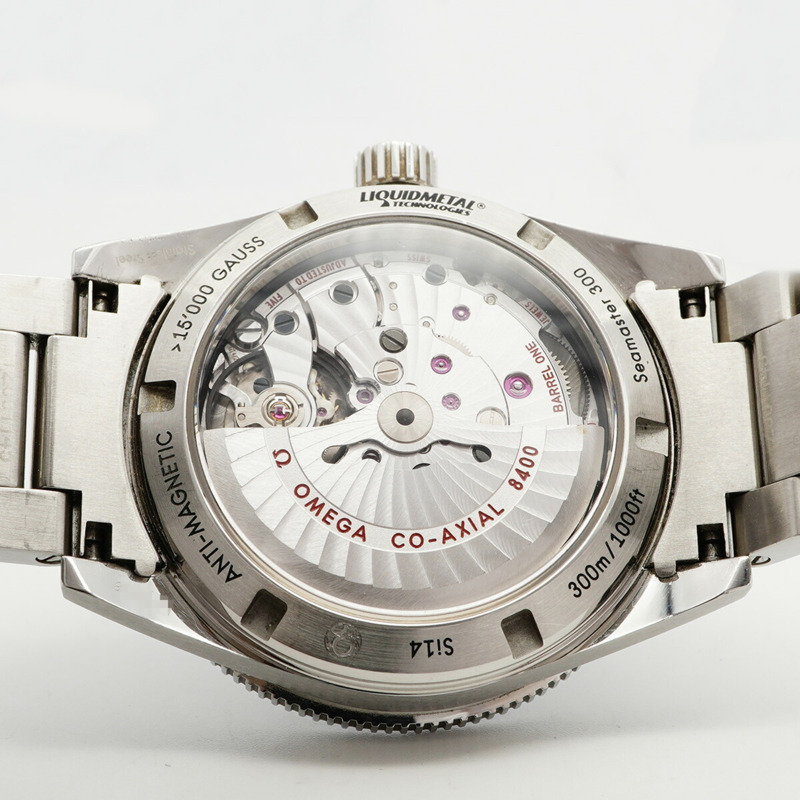 歐米茄海馬系列 233.30.41.21.01.001 黑色錶盤男士腕錶-4