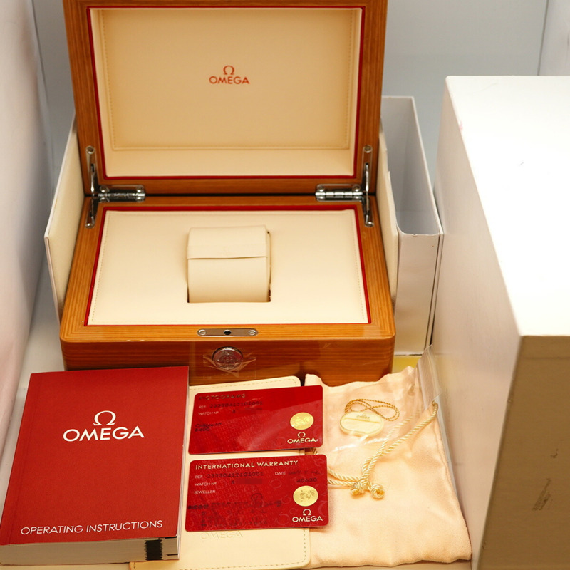 歐米茄海馬系列 233.30.41.21.01.001 黑色錶盤男士腕錶-9