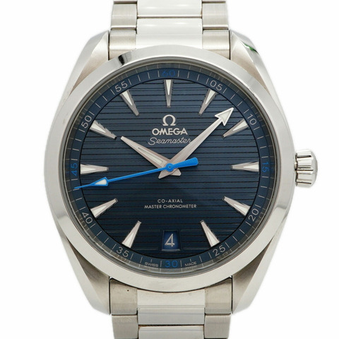 歐米茄海馬系列 220.10.41.21.03.002 藍色錶盤男士腕錶