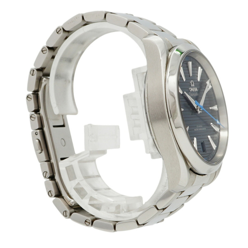 歐米茄海馬系列 220.10.41.21.03.002 藍色錶盤男士腕錶-2