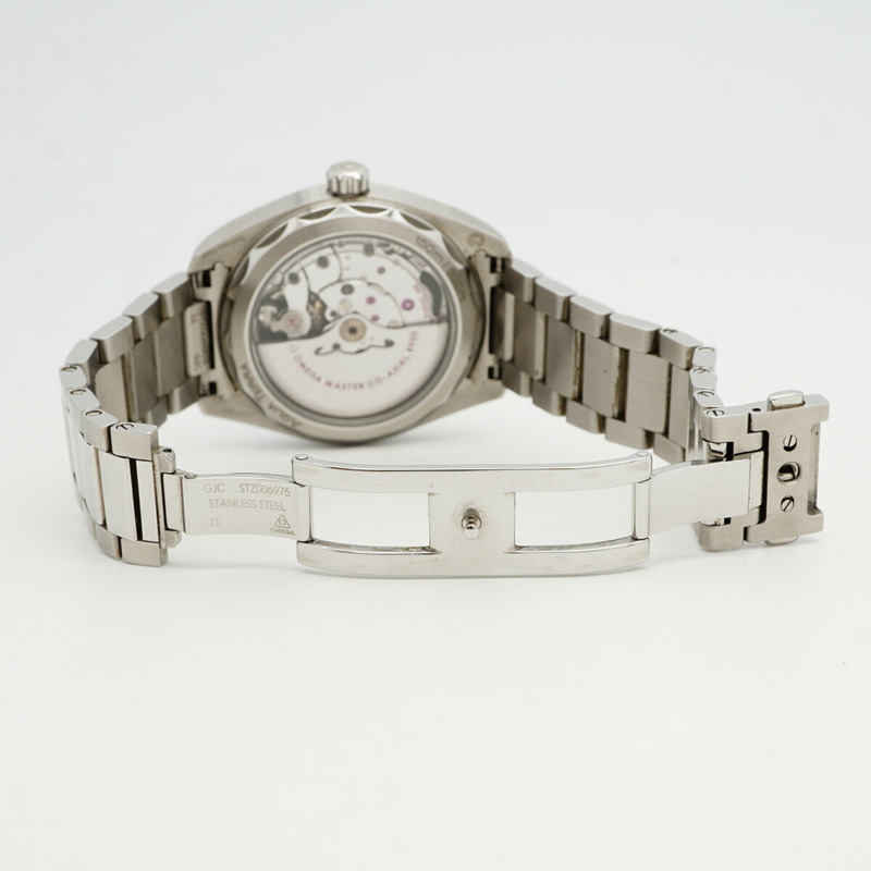 歐米茄海馬系列 220.10.41.21.03.002 藍色錶盤男士腕錶-3