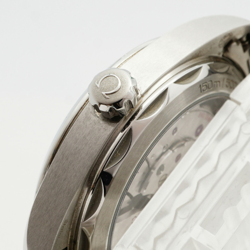 歐米茄海馬系列 220.10.41.21.03.002 藍色錶盤男士腕錶-8