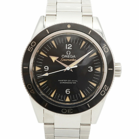 歐米茄海馬系列 233.30.41.21.01.001 黑色錶盤男士腕錶