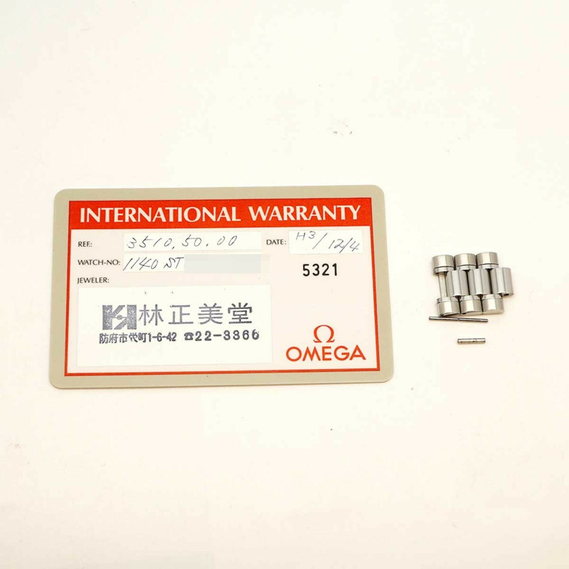 歐米茄超霸系列3510.50黑色錶盤男士腕錶-9