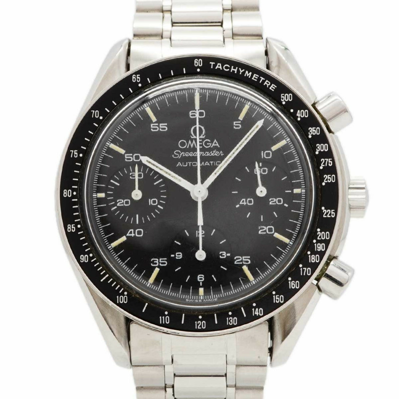 歐米茄超霸系列3510.50黑色錶盤男士腕錶-0