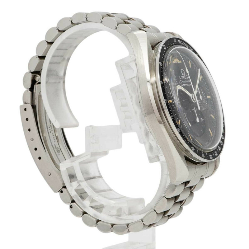 歐米茄超霸專業3590.50黑色錶盤男士腕錶-2