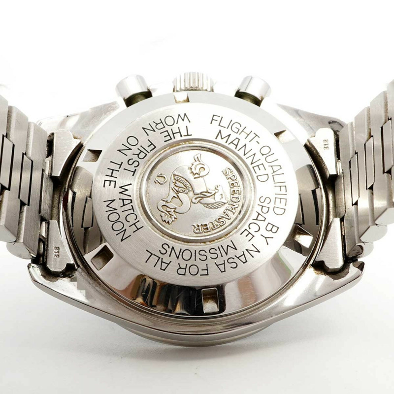 歐米茄超霸專業3590.50黑色錶盤男士腕錶-4