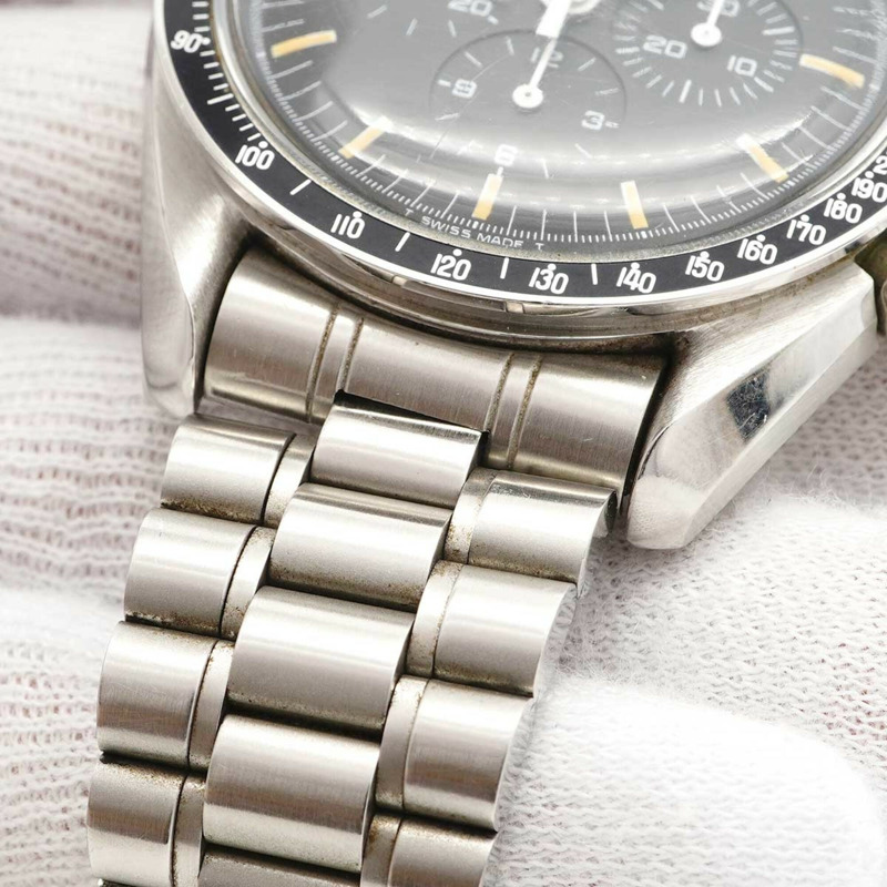 歐米茄超霸專業3590.50黑色錶盤男士腕錶-7