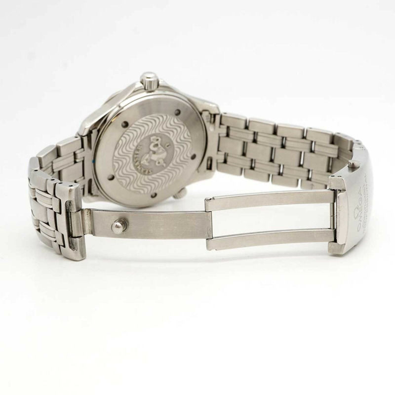 歐米茄海馬系列 2531.80 海軍藍錶盤男士腕錶-3