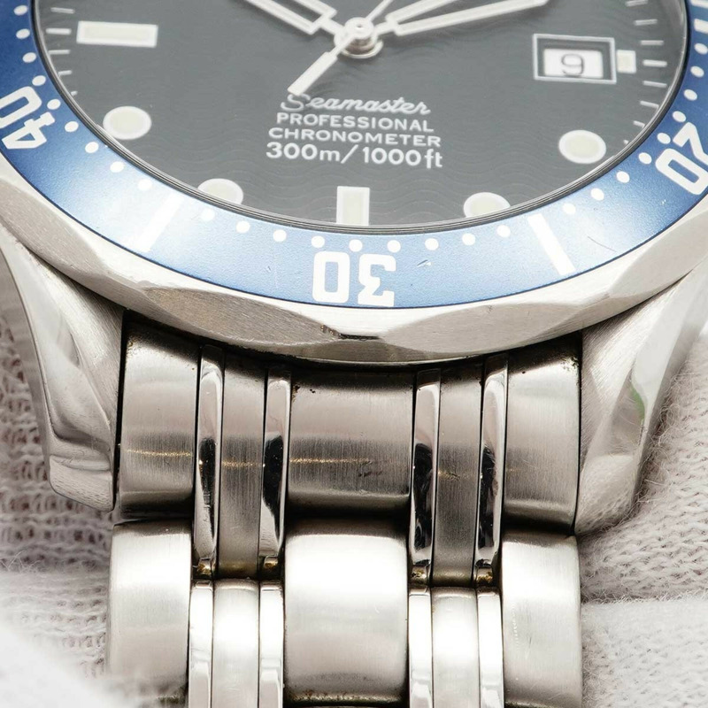 歐米茄海馬系列 2531.80 海軍藍錶盤男士腕錶-6