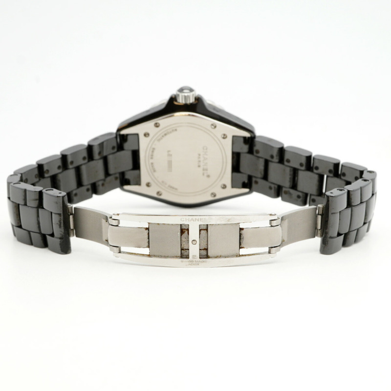 香奈兒 J12 H1757 黑色錶盤男士腕錶-3