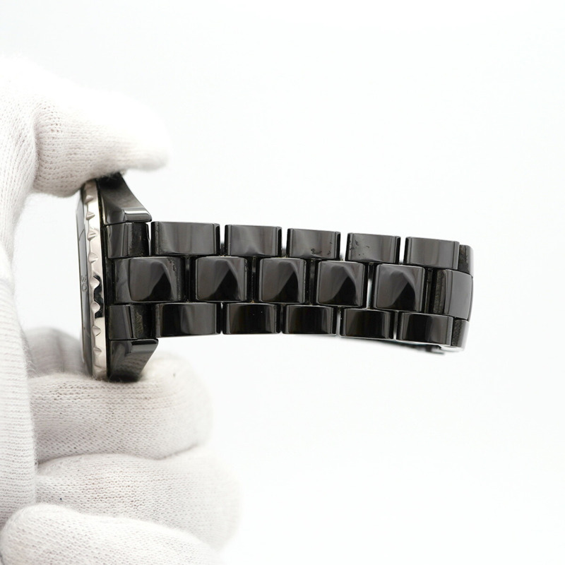 香奈兒 J12 H1757 黑色錶盤男士腕錶-5