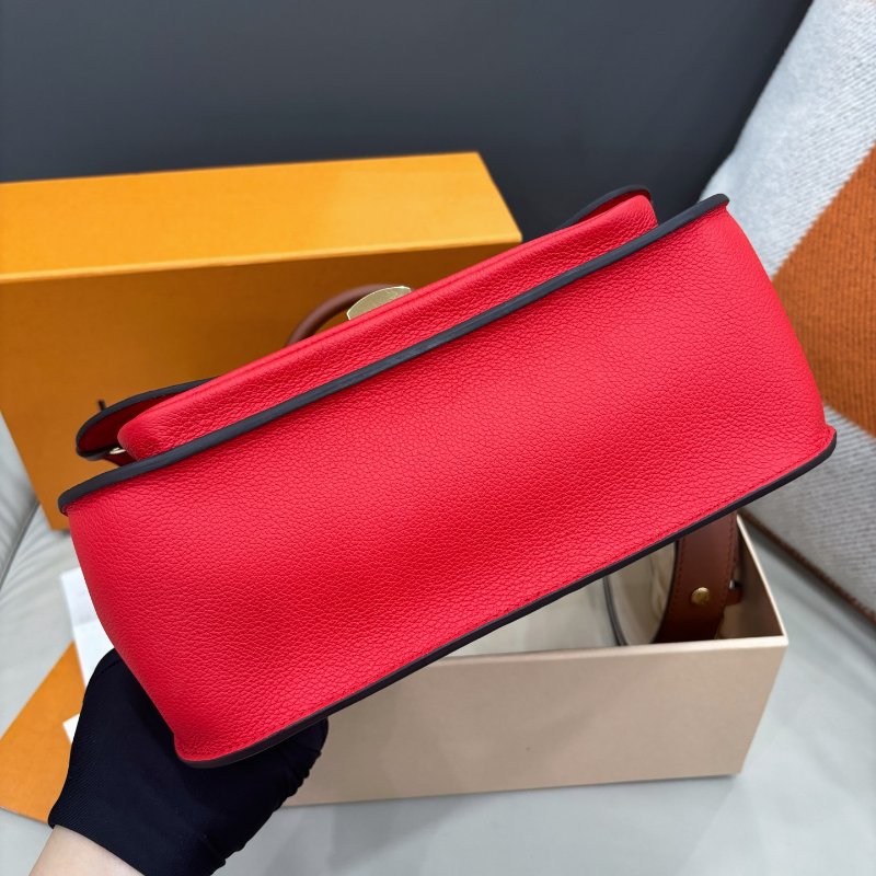 閒置新 路易威登/Louis Vuitton 老花Vaugirard鎖頭郵差包-4