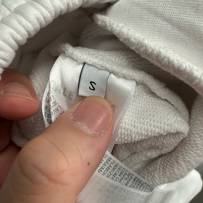 二手Balenciaga白色運動棉短褲-3