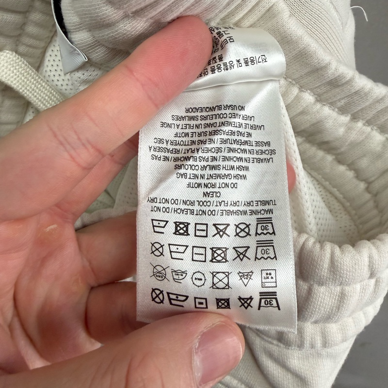 二手Burberry米色運動棉短褲-8