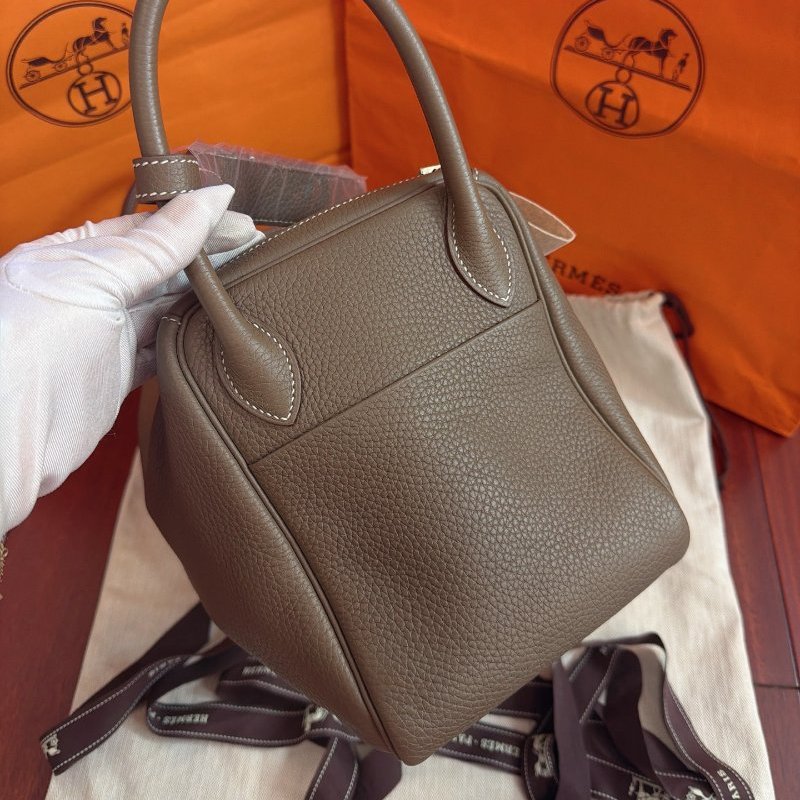 閒置新 Hermes愛馬仕 Lindy30 大象灰銀扣 Togo皮-2
