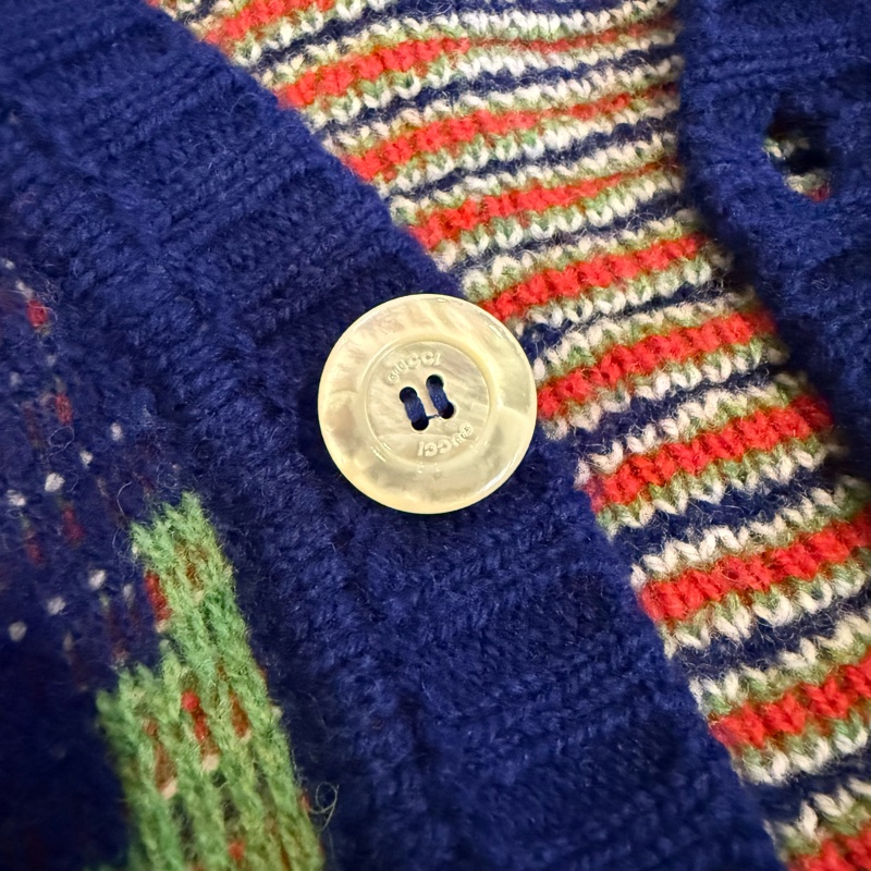 Gucci 二手閒置羊毛罩衫/外套 S號-3