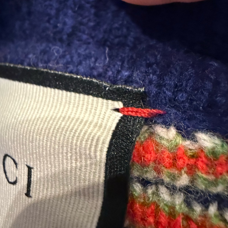 Gucci 二手閒置羊毛罩衫/外套 S號-7